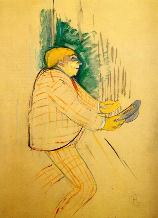 Wikioo.org - The Encyclopedia of Fine Arts - Painting, Artwork by Henri De Toulouse Lautrec - M. Praince