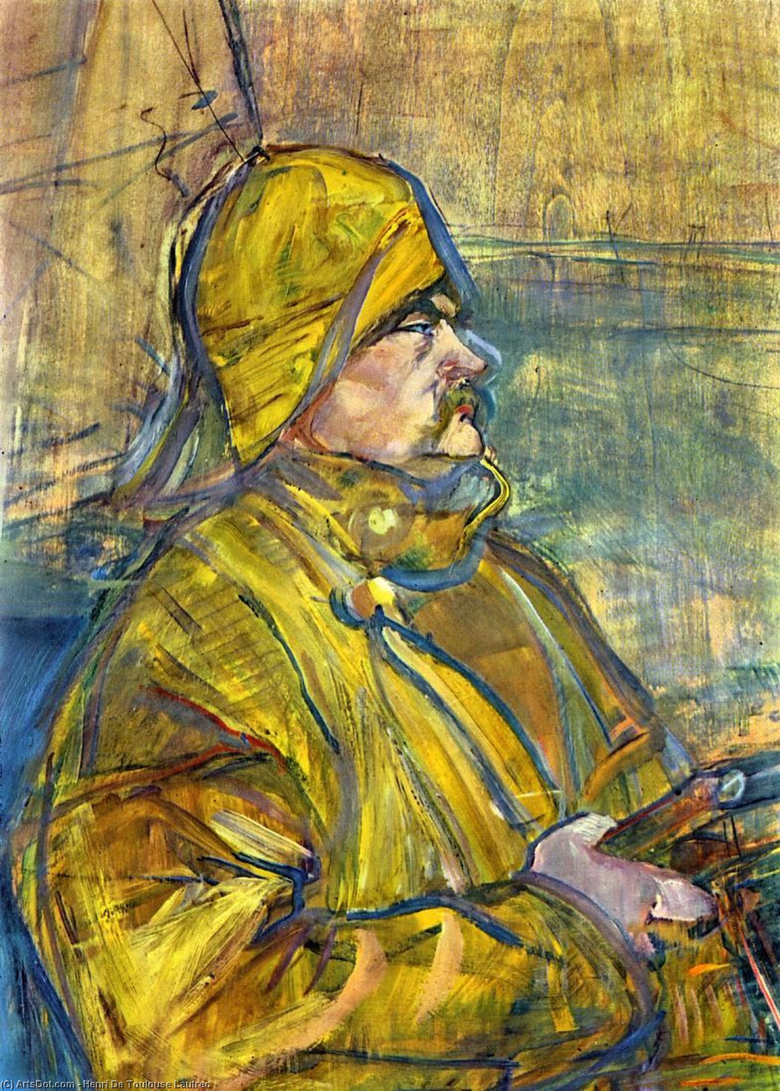 Wikioo.org – L'Encyclopédie des Beaux Arts - Peinture, Oeuvre de Henri De Toulouse Lautrec - maurice joyans ( détail )