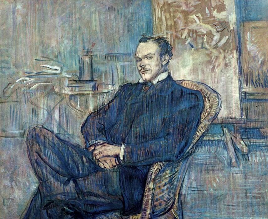 Wikioo.org – La Enciclopedia de las Bellas Artes - Pintura, Obras de arte de Henri De Toulouse Lautrec - Paul Leclercq