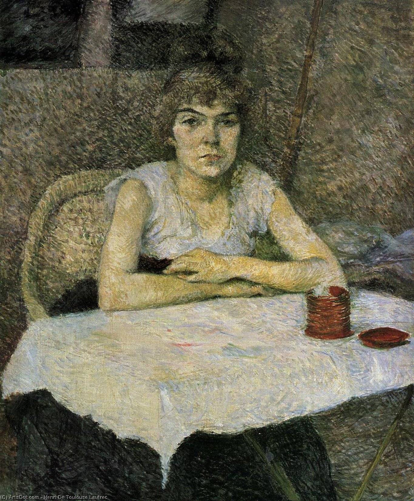 Wikioo.org – L'Enciclopedia delle Belle Arti - Pittura, Opere di Henri De Toulouse Lautrec - riso polvere