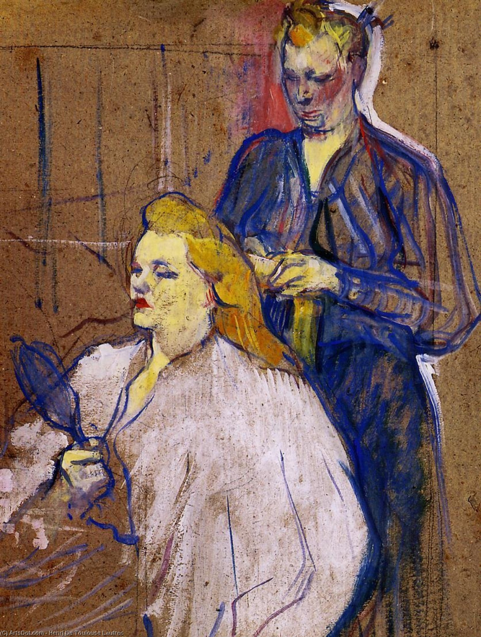 Wikioo.org - สารานุกรมวิจิตรศิลป์ - จิตรกรรม Henri De Toulouse Lautrec - The Haido