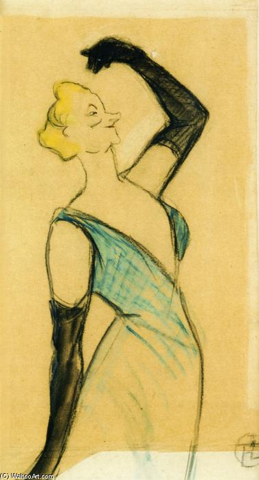 WikiOO.org – 美術百科全書 - 繪畫，作品 Henri De Toulouse Lautrec - 伊薇特·吉尔伯特1