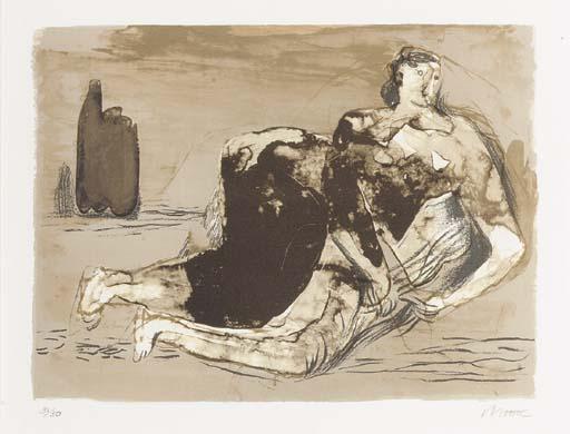 Wikioo.org – La Enciclopedia de las Bellas Artes - Pintura, Obras de arte de Henry Moore - Adán
