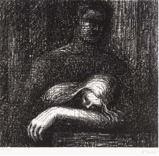 WikiOO.org - Encyclopedia of Fine Arts - Maleri, Artwork Henry Moore - Auden Poems