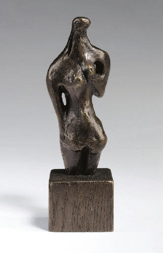 Wikioo.org - The Encyclopedia of Fine Arts - Painting, Artwork by Henry Moore - Half-figure