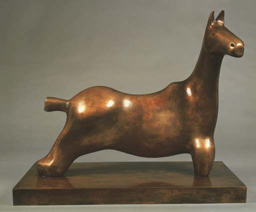 Wikioo.org - The Encyclopedia of Fine Arts - Painting, Artwork by Henry Moore - Horse
