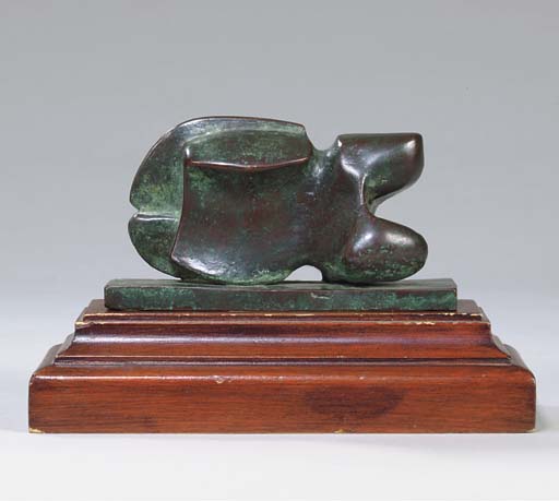 Wikioo.org - สารานุกรมวิจิตรศิลป์ - จิตรกรรม Henry Moore - Maquette for Carving