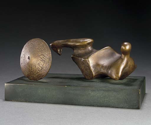 WikiOO.org - Encyclopedia of Fine Arts - Malba, Artwork Henry Moore - Maquette for Goslar Warrior