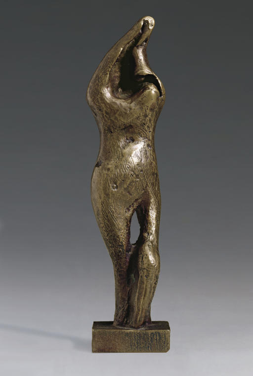 Wikioo.org - สารานุกรมวิจิตรศิลป์ - จิตรกรรม Henry Moore - Standing Woman