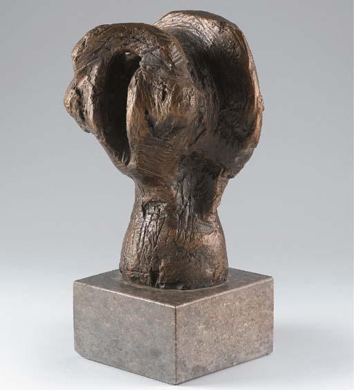 WikiOO.org - Encyclopedia of Fine Arts - Lukisan, Artwork Henry Moore - Study for head of Warrior
