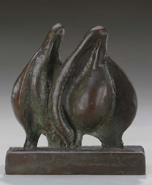 Wikioo.org - The Encyclopedia of Fine Arts - Painting, Artwork by Henry Moore - Twins
