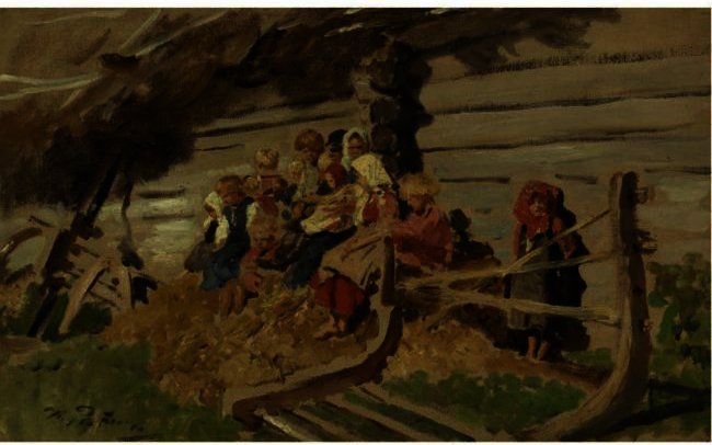 WikiOO.org - אנציקלופדיה לאמנויות יפות - ציור, יצירות אמנות Ilya Yefimovich Repin - Children