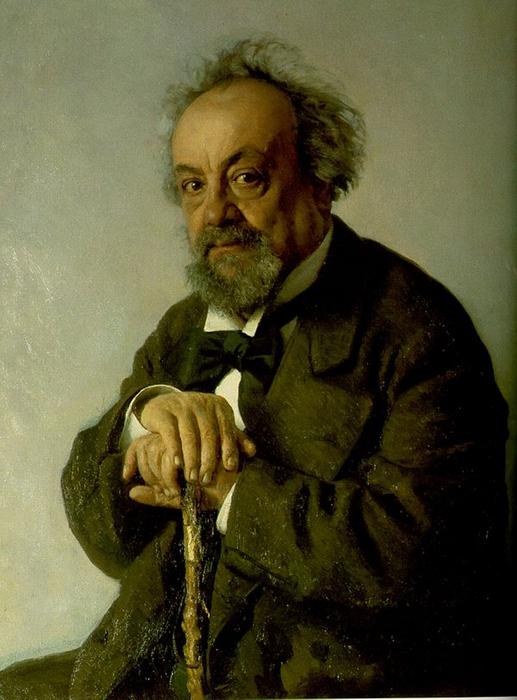 Wikioo.org – La Enciclopedia de las Bellas Artes - Pintura, Obras de arte de Ilya Yefimovich Repin - Retrato del Autor Alexey Pisemsky