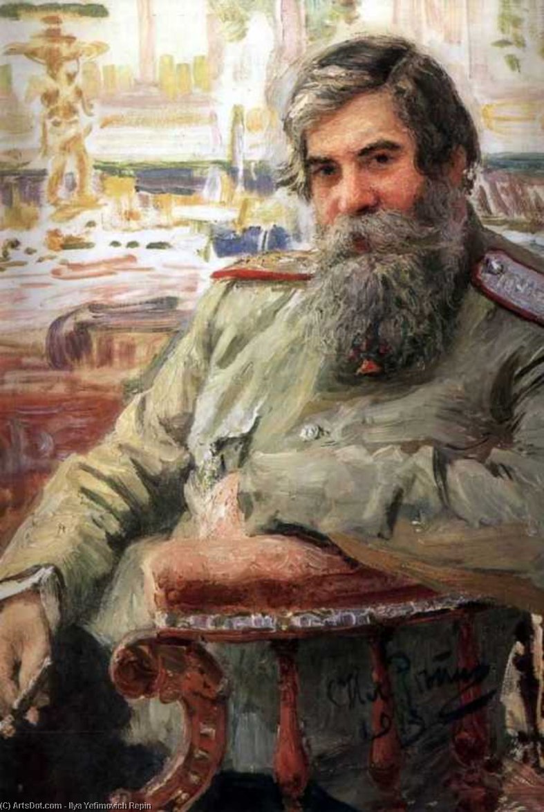Wikioo.org – L'Enciclopedia delle Belle Arti - Pittura, Opere di Ilya Yefimovich Repin - Ritratto di Vladimir Bechterew