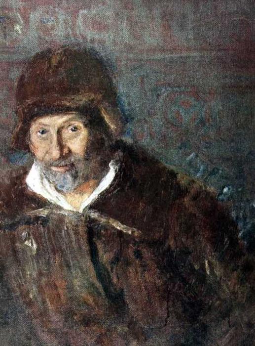 Wikioo.org – L'Encyclopédie des Beaux Arts - Peinture, Oeuvre de Ilya Yefimovich Repin - auto-portrait