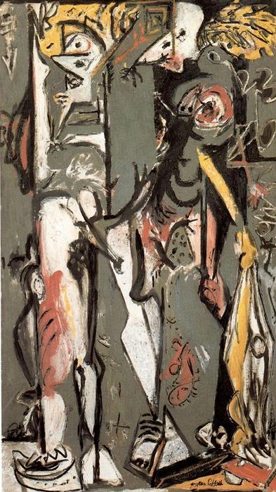 Wikioo.org - The Encyclopedia of Fine Arts - Painting, Artwork by Jackson Pollock - Dos