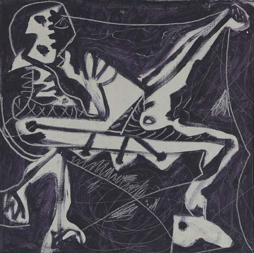 Wikioo.org – La Enciclopedia de las Bellas Artes - Pintura, Obras de arte de Jackson Pollock - cifra