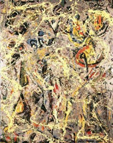 WikiOO.org - Encyclopedia of Fine Arts - Maleri, Artwork Jackson Pollock - Galaxy