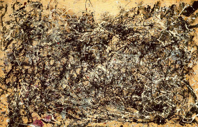 WikiOO.org - Encyclopedia of Fine Arts - Festés, Grafika Jackson Pollock - Number 1A