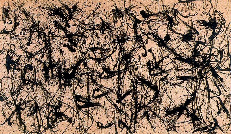 WikiOO.org - Encyclopedia of Fine Arts - Målning, konstverk Jackson Pollock - Number 32