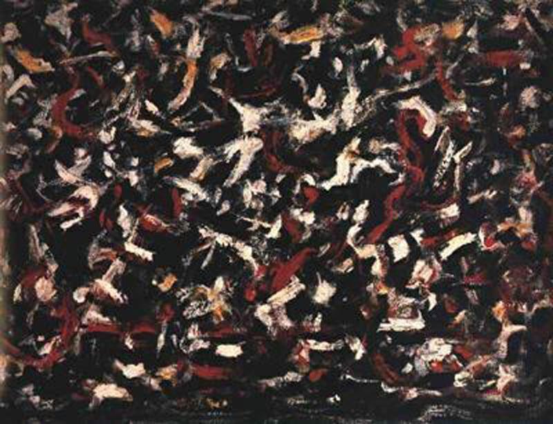 Wikioo.org - The Encyclopedia of Fine Arts - Painting, Artwork by Jackson Pollock - Overall Composition
