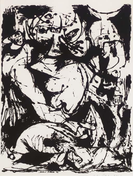 Wikioo.org - The Encyclopedia of Fine Arts - Painting, Artwork by Jackson Pollock - Untitled (Painting Number 22)