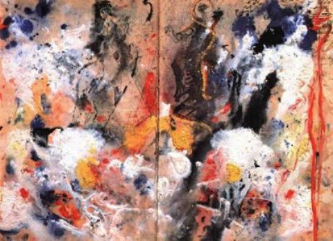 WikiOO.org - 백과 사전 - 회화, 삽화 Jackson Pollock - Untitled 11