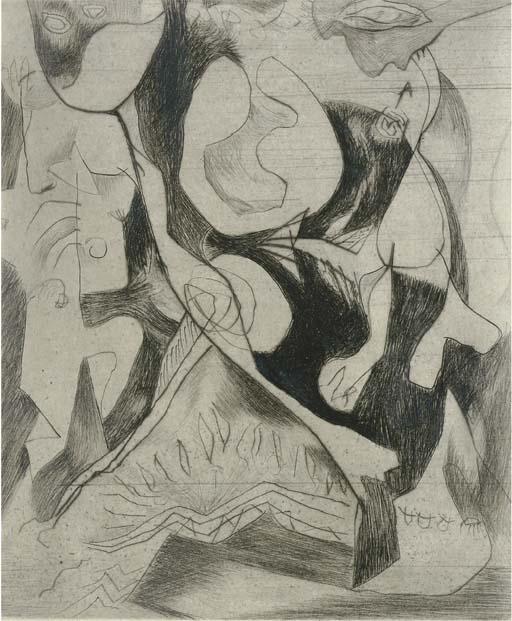 Wikioo.org – La Enciclopedia de las Bellas Artes - Pintura, Obras de arte de Jackson Pollock - Intitulado 21