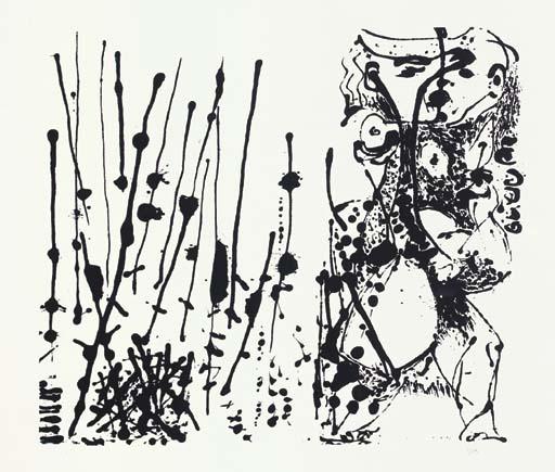 Wikioo.org – La Enciclopedia de las Bellas Artes - Pintura, Obras de arte de Jackson Pollock - Intitulado 23