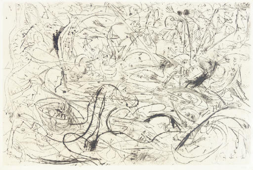 WikiOO.org – 美術百科全書 - 繪畫，作品 Jackson Pollock -  无 . P19