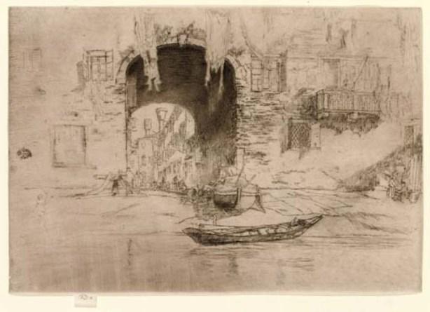 WikiOO.org - 백과 사전 - 회화, 삽화 James Abbott Mcneill Whistler - San Biagio