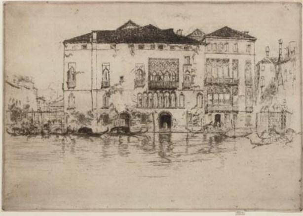 Wikioo.org - The Encyclopedia of Fine Arts - Painting, Artwork by James Abbott Mcneill Whistler - The Palaces