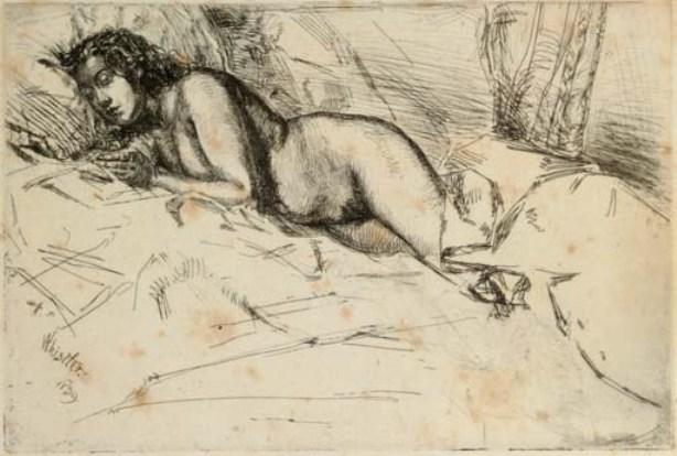 WikiOO.org - Encyclopedia of Fine Arts - Maalaus, taideteos James Abbott Mcneill Whistler - Venus