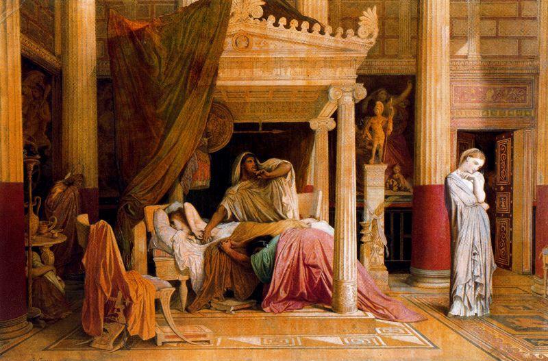 Wikioo.org – L'Enciclopedia delle Belle Arti - Pittura, Opere di Jean Auguste Dominique Ingres - Antioco e Stratonice 2