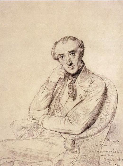 WikiOO.org - Encyclopedia of Fine Arts - Lukisan, Artwork Jean Auguste Dominique Ingres - Henri Labrouste