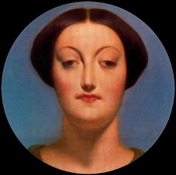 Wikioo.org - The Encyclopedia of Fine Arts - Painting, Artwork by Jean Auguste Dominique Ingres - Portrait de Madame Graudry