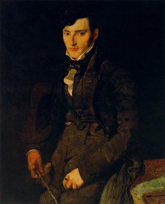 Wikioo.org – La Enciclopedia de las Bellas Artes - Pintura, Obras de arte de Jean Auguste Dominique Ingres - Retrato de Jean-François Gilibert