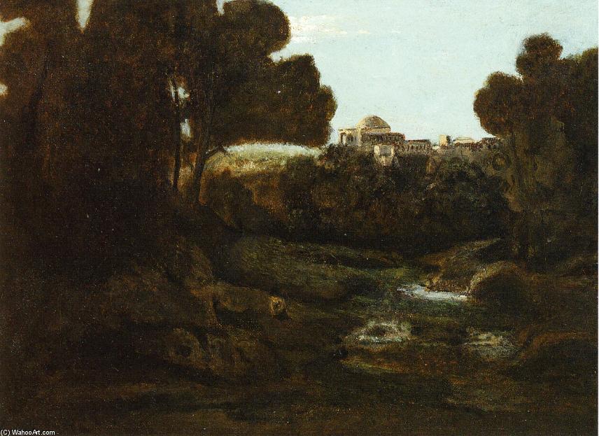 WikiOO.org - Enciklopedija likovnih umjetnosti - Slikarstvo, umjetnička djela Jean Baptiste Camille Corot - Souvenir of Arricia
