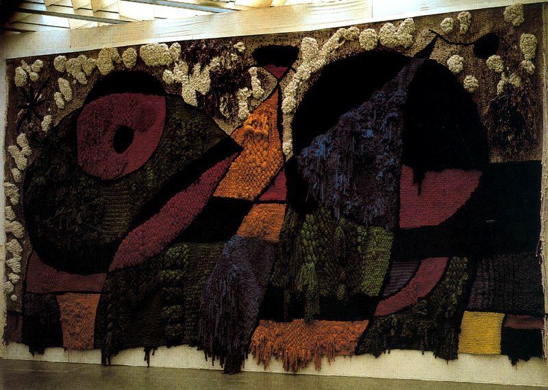 WikiOO.org - دایره المعارف هنرهای زیبا - نقاشی، آثار هنری Joan Miro - Alfombra