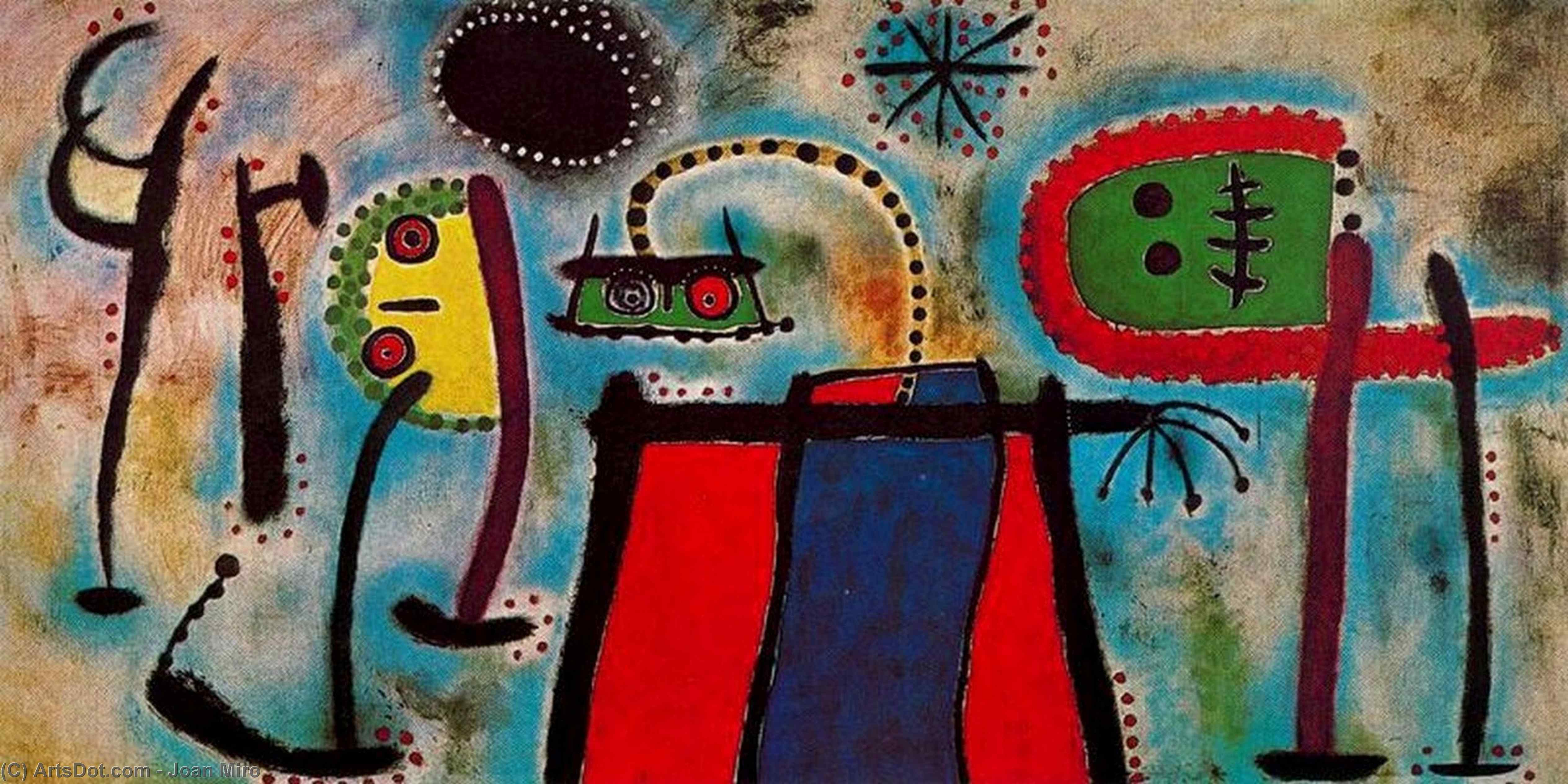 Wikioo.org - The Encyclopedia of Fine Arts - Painting, Artwork by Joan Miro - Mural