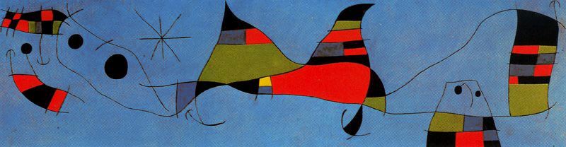 WikiOO.org - Енциклопедія образотворчого мистецтва - Живопис, Картини
 Joan Miro - Para David Fernández Miró 1