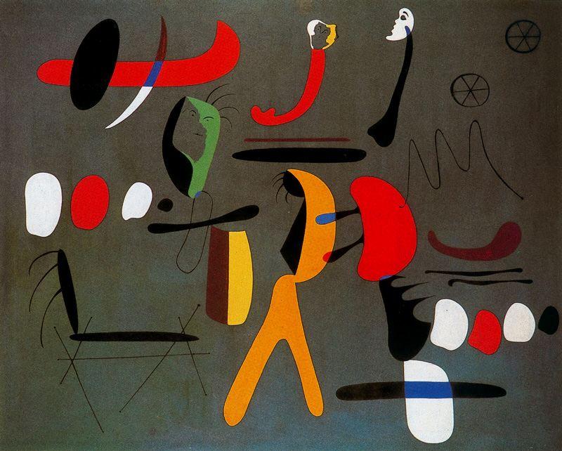 Wikioo.org – La Enciclopedia de las Bellas Artes - Pintura, Obras de arte de Joan Miro - Pintura 1
