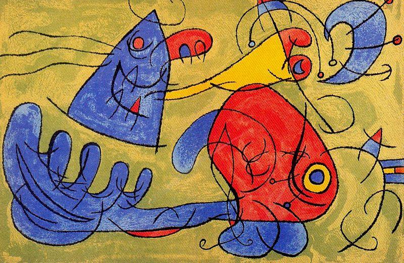 WikiOO.org - Encyclopedia of Fine Arts - Maleri, Artwork Joan Miro - Ubu roi 1