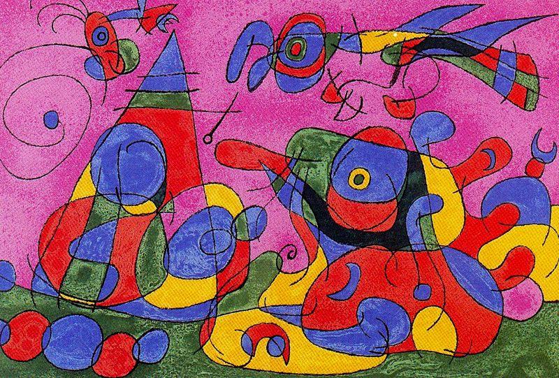 WikiOO.org - Енциклопедия за изящни изкуства - Живопис, Произведения на изкуството Joan Miro - Ubu roi 3