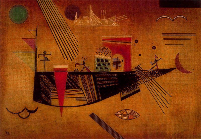 Wikioo.org – La Enciclopedia de las Bellas Artes - Pintura, Obras de arte de Wassily Kandinsky - Caprichoso