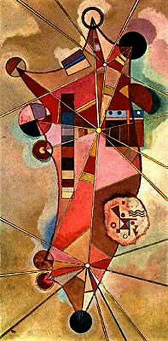 WikiOO.org - אנציקלופדיה לאמנויות יפות - ציור, יצירות אמנות Wassily Kandinsky - Fixed Points