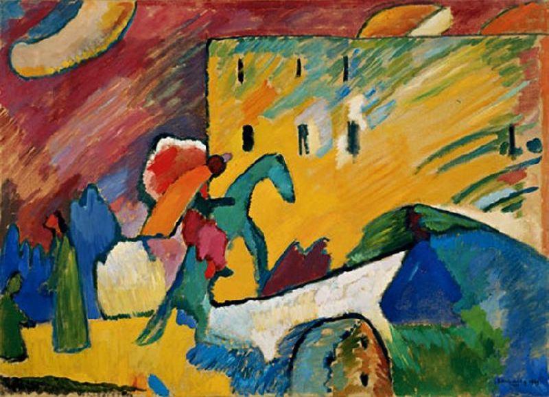 Wikioo.org - The Encyclopedia of Fine Arts - Painting, Artwork by Wassily Kandinsky - Improvisation