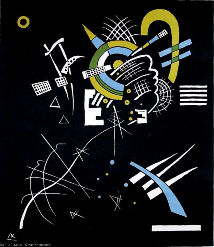 WikiOO.org - دایره المعارف هنرهای زیبا - نقاشی، آثار هنری Wassily Kandinsky - Kleine Welten VII
