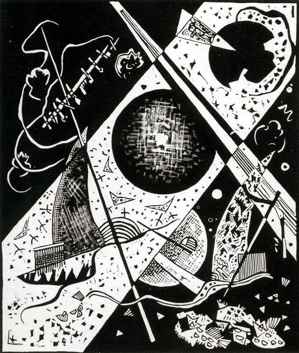 Wikioo.org - สารานุกรมวิจิตรศิลป์ - จิตรกรรม Wassily Kandinsky - Pequeños mundos VI