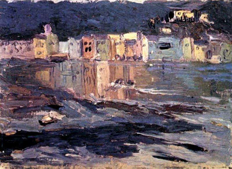 WikiOO.org - Encyclopedia of Fine Arts - Maleri, Artwork Wassily Kandinsky - Santa Mergherita